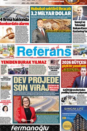 Referans Gazetesi - 20.12.2025