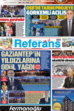 Referans Gazetesi - 22.12.2025