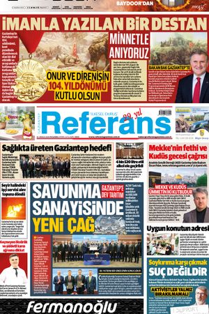 Referans Gazetesi - 25.12.2025