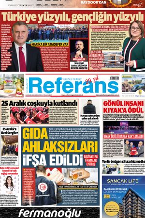 Referans Gazetesi - 26.12.2025