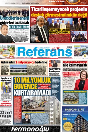 Referans Gazetesi - 29.12.2025