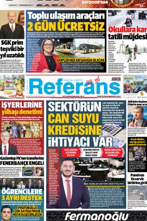 Referans Gazetesi - 31.12.2025