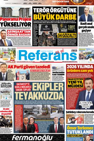 Referans Gazetesi - 01.01.2026