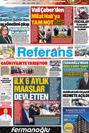 Referans Gazetesi - 09.01.2026
