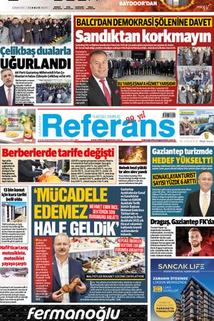 Referans Gazetesi - 12.01.2026