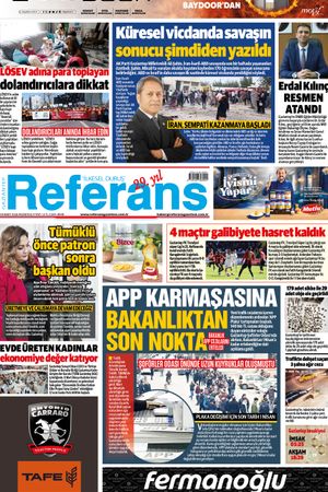 Referans Gazetesi - 09.03.2026