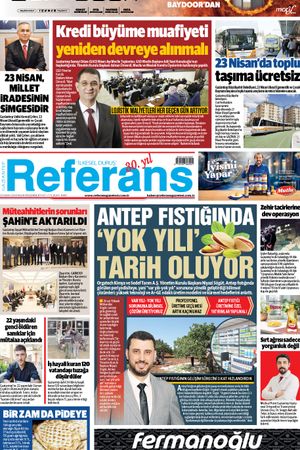 Referans Gazetesi - 23.04.2026