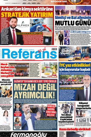 Referans Gazetesi - 08.06.2026
