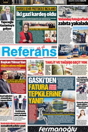 Referans Gazetesi - 01.08.2026