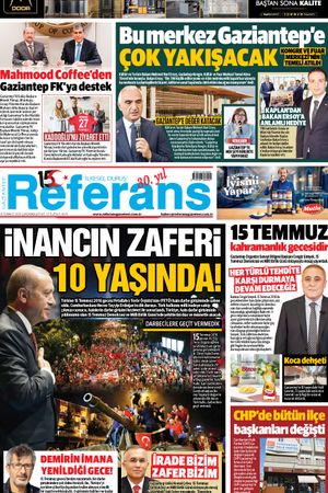 Referans Gazetesi - 15.07.2026