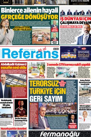 Referans Gazetesi - 08.08.2026