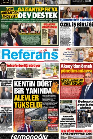 Referans Gazetesi - 12.08.2026