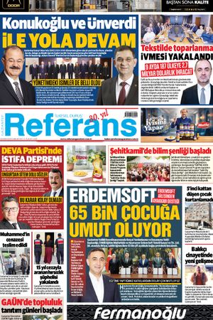 Referans Gazetesi - 09.10.2026