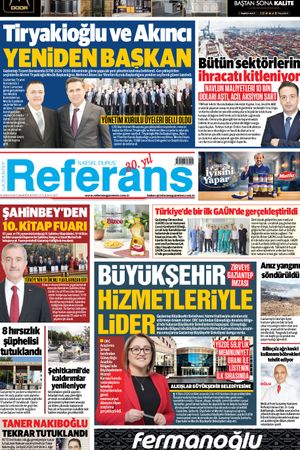 Referans Gazetesi - 10.10.2026